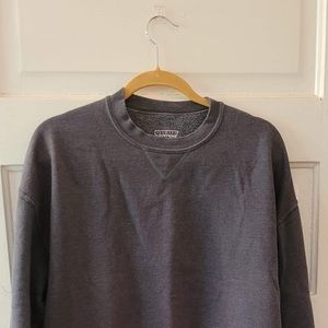Jerzees, gray sweatshirt, size medium